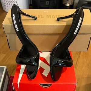 Steve Madden Black Women's Heels